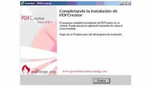 impresora pdf creator